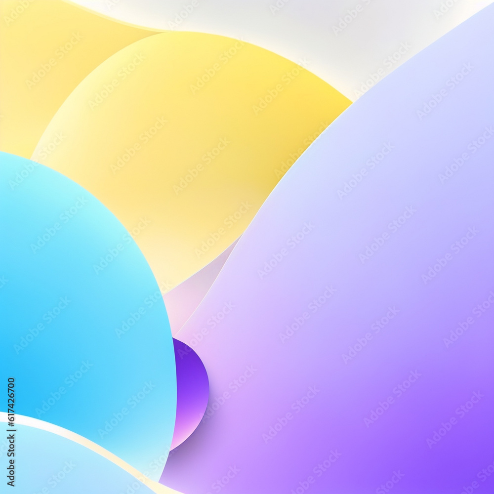 abstract background with colorful balloons - Light Purple and Light Yellow Circles Background - Light Pink andLight Colors and White - Generative AI abstract background with colorful balloons - Light Purple and Light Yellow Circles Background - Light Pink andLight Colors and White - Generative AI