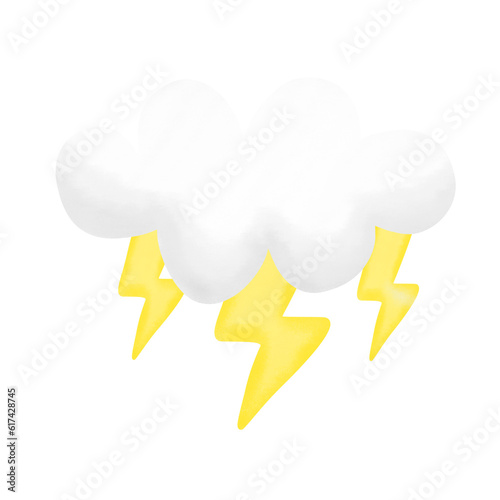 cloud and lightning