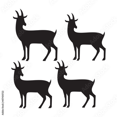 Goat icon illustration