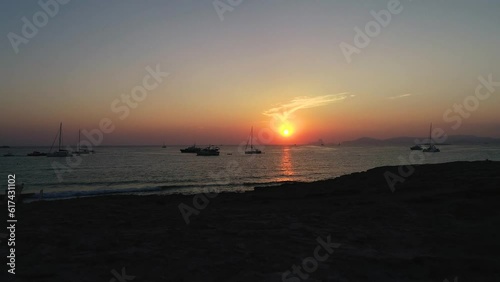 Formentera - Ses Illetes atardecer con drone