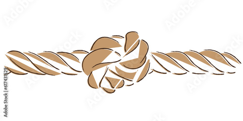 Knot in a rope