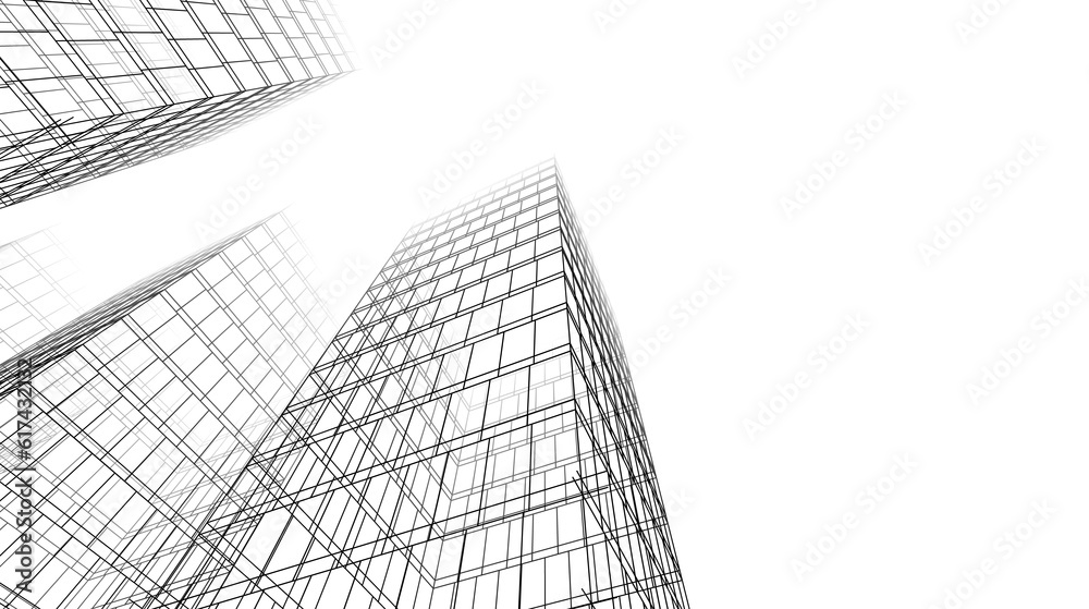 modern office buildings 3d rendering modern office buildings 3d rendering