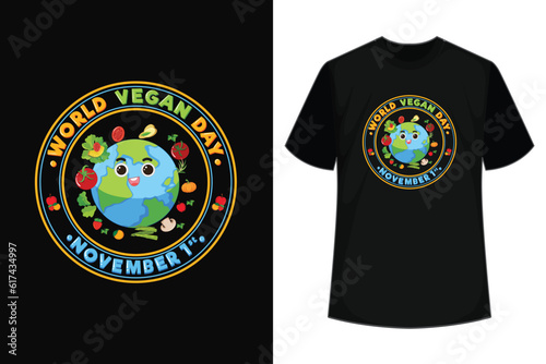 World vegan day november 1 t shirt