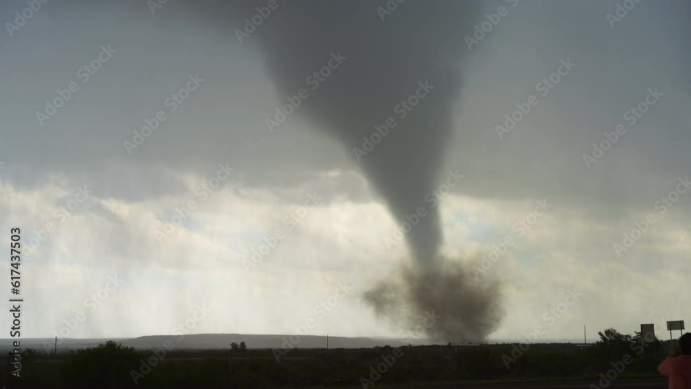 A Tornado Touches Down During An Outbreak of Severe Storms A Tornado Touches Down During An Outbreak of Severe Storms