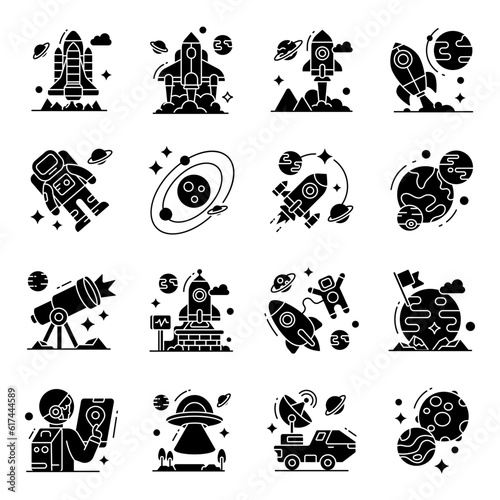 Pack of Astrology Solid Icons

 photo