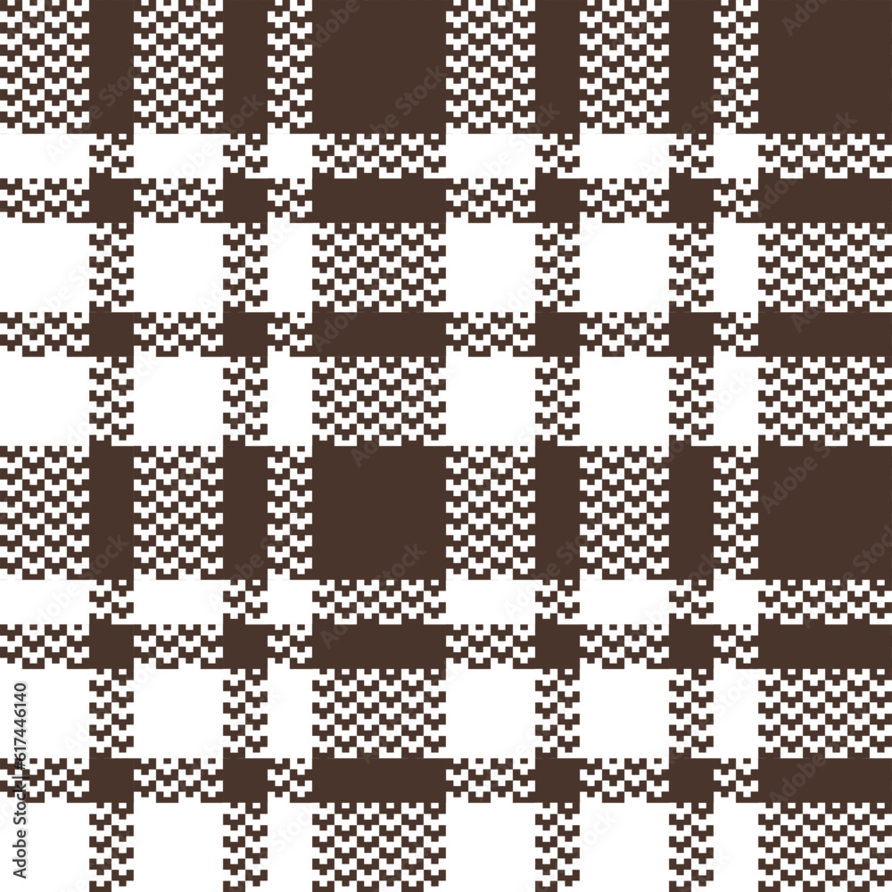 Scottish Tartan Plaid Seamless Pattern, Classic Plaid Tartan. Traditional Scottish Woven Fabric. Lumberjack Shirt Flannel Textile. Pattern Tile Swatch Included.