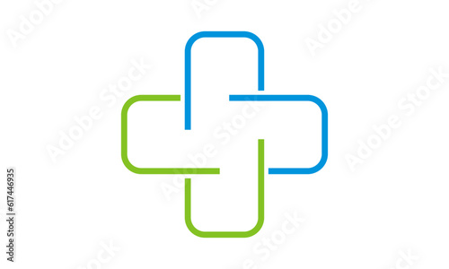 Medical logo, cross logo, medical center logo, health symbols 