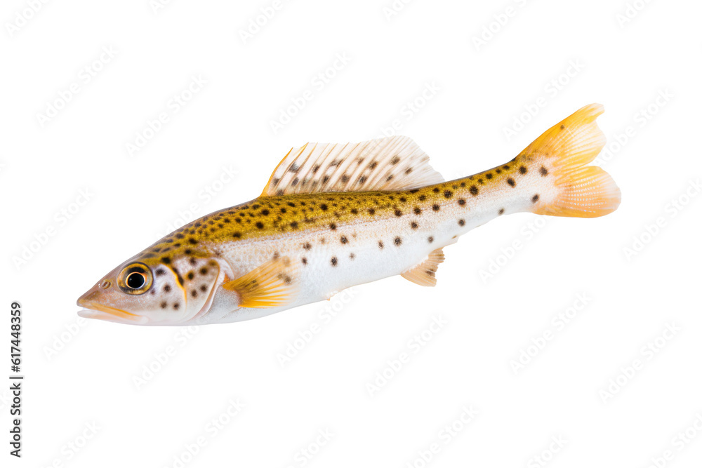 Tranquil Tropics fish. Transparent background. generative AI Tranquil Tropics fish. Transparent background. generative AI