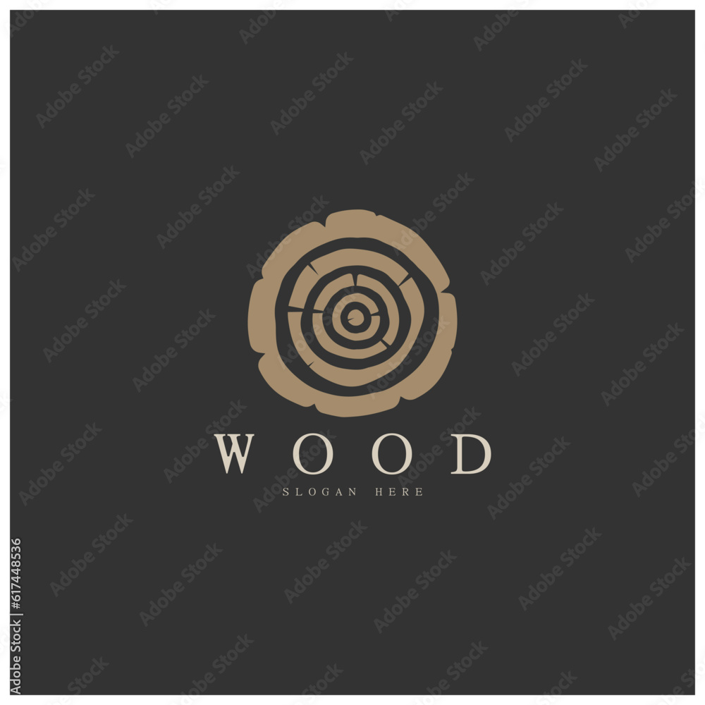 wood logo template icon illustration design vector, used for wood factories, wood plantations, log processing, wood furniture, wood warehouses with a modern minimalist concept wood logo template icon illustration design vector, used for wood factories, wood plantations, log processing, wood furniture, wood warehouses with a modern minimalist concept