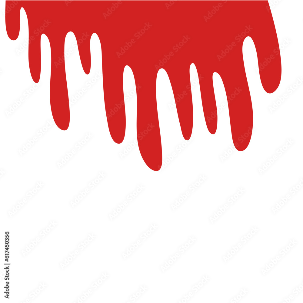 Red Dripping Liquid Red Dripping Liquid