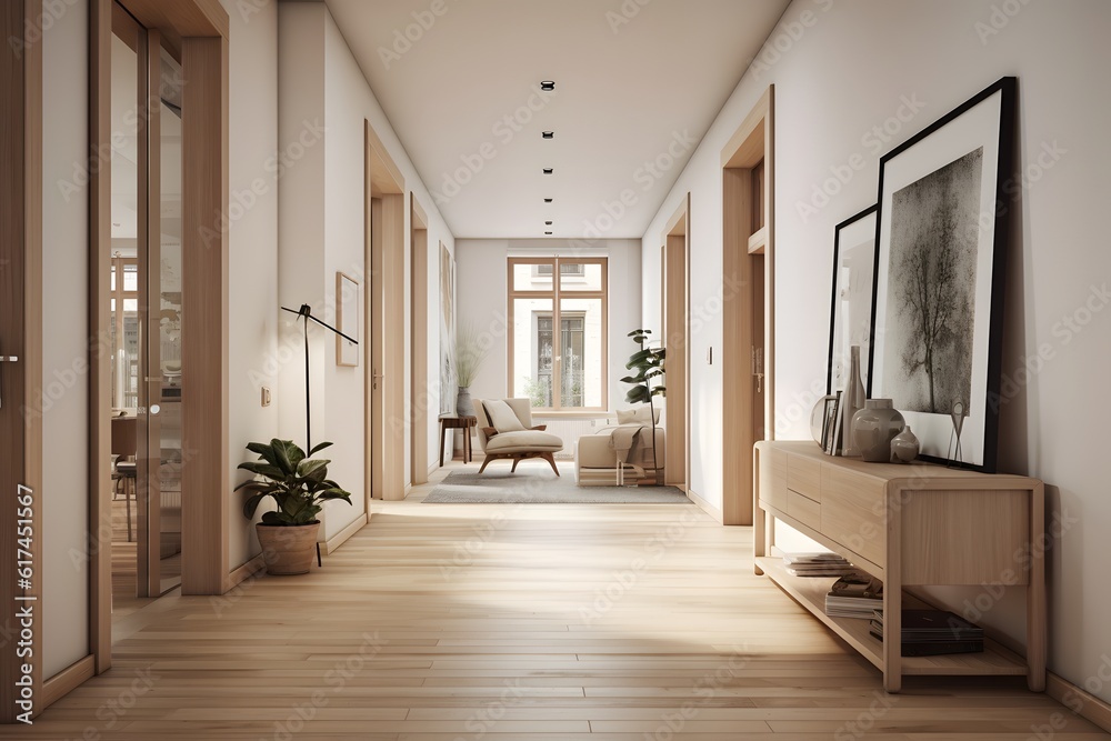 Obraz premium interior modern house