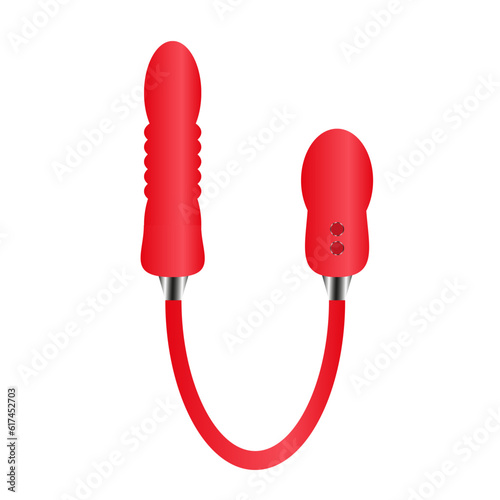 female vibrator, sex toy, erotic device for adult girls, battery powered vibrator.