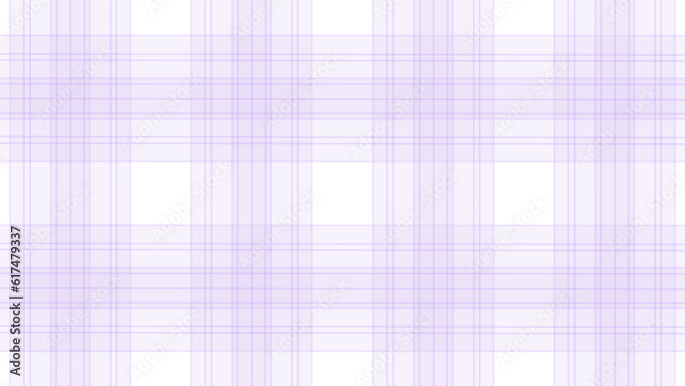 White and purple plaid fabric texture White and purple plaid fabric texture