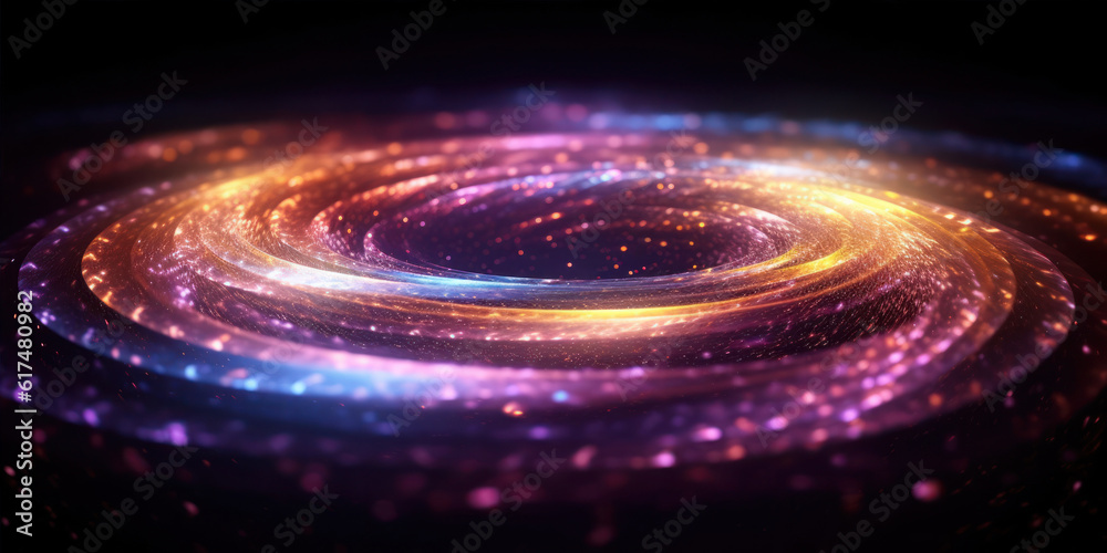 luminous swirling. Elegant glowing circle. Sparking particle. Space tunnel. Colorful ellipse. luminous swirling. Elegant glowing circle. Sparking particle. Space tunnel. Colorful ellipse.