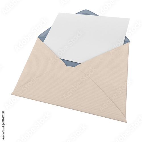 Envelope with card