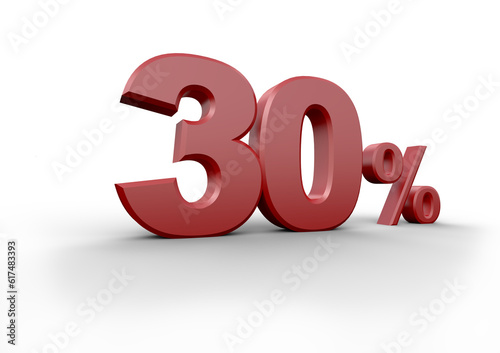 red thirty percent on trans...