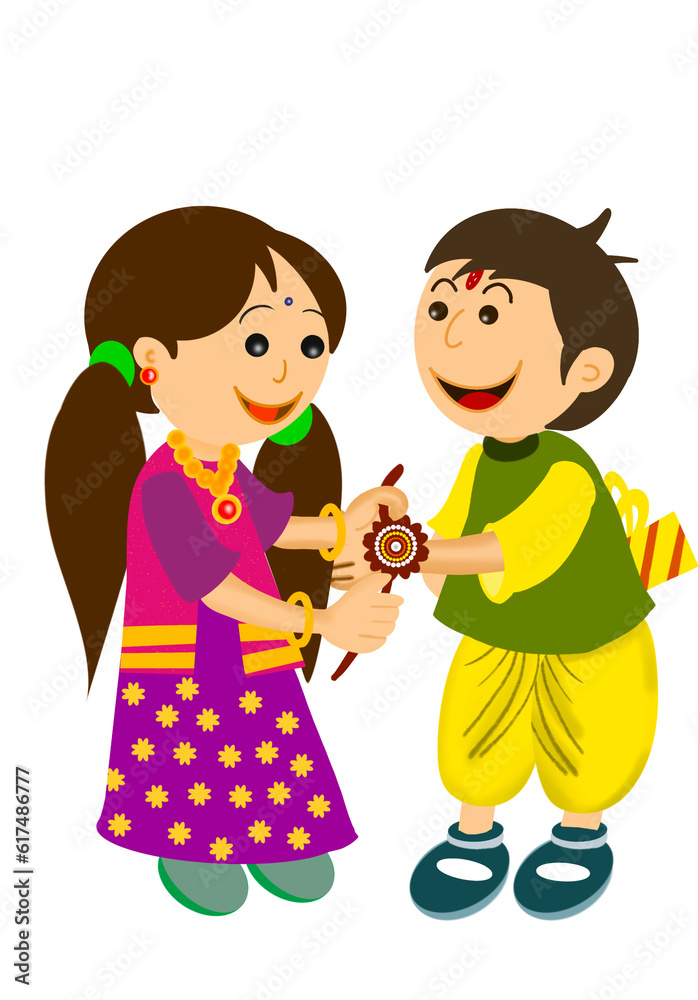 Brother And Sister Rakhi