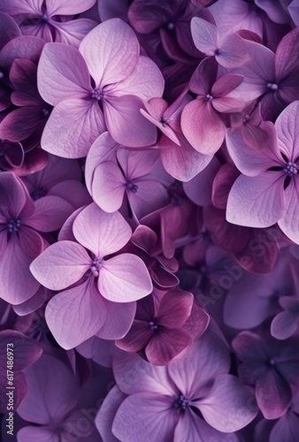 Purple flowers wallpaper