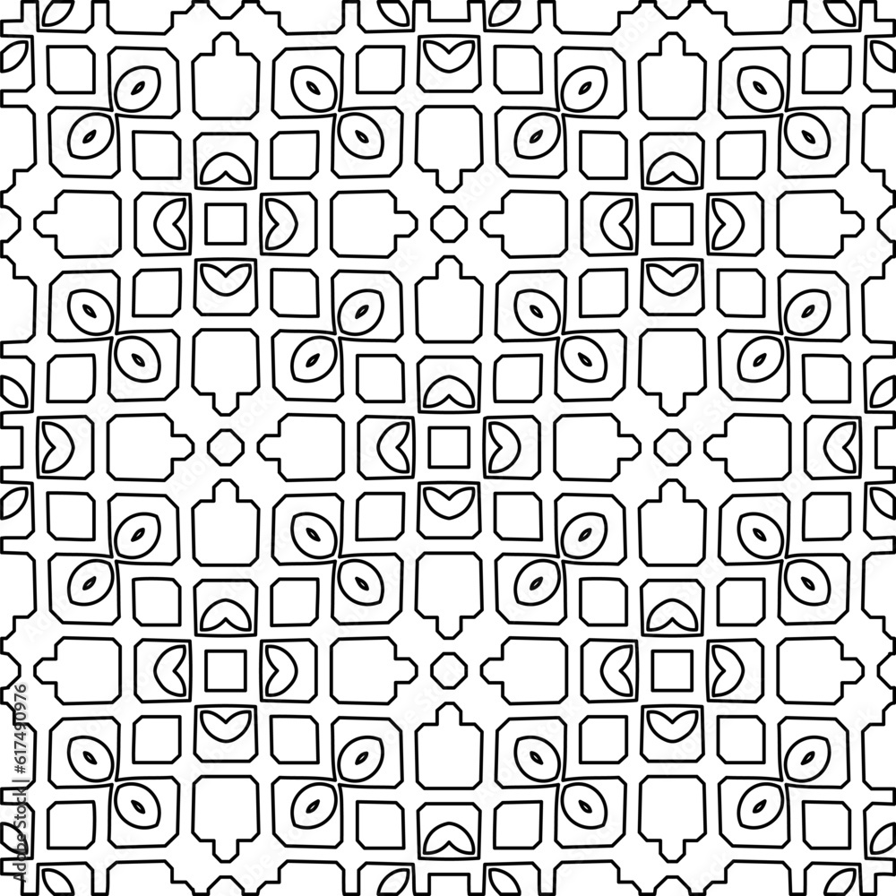 Black and white pattern with abstract shapes. Abstract background. Patterns of the lines. Black and white pattern with abstract shapes. Abstract background. Patterns of the lines.
