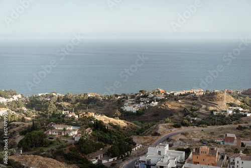 Traveling in Spain, the coast of Benalmadena. photo