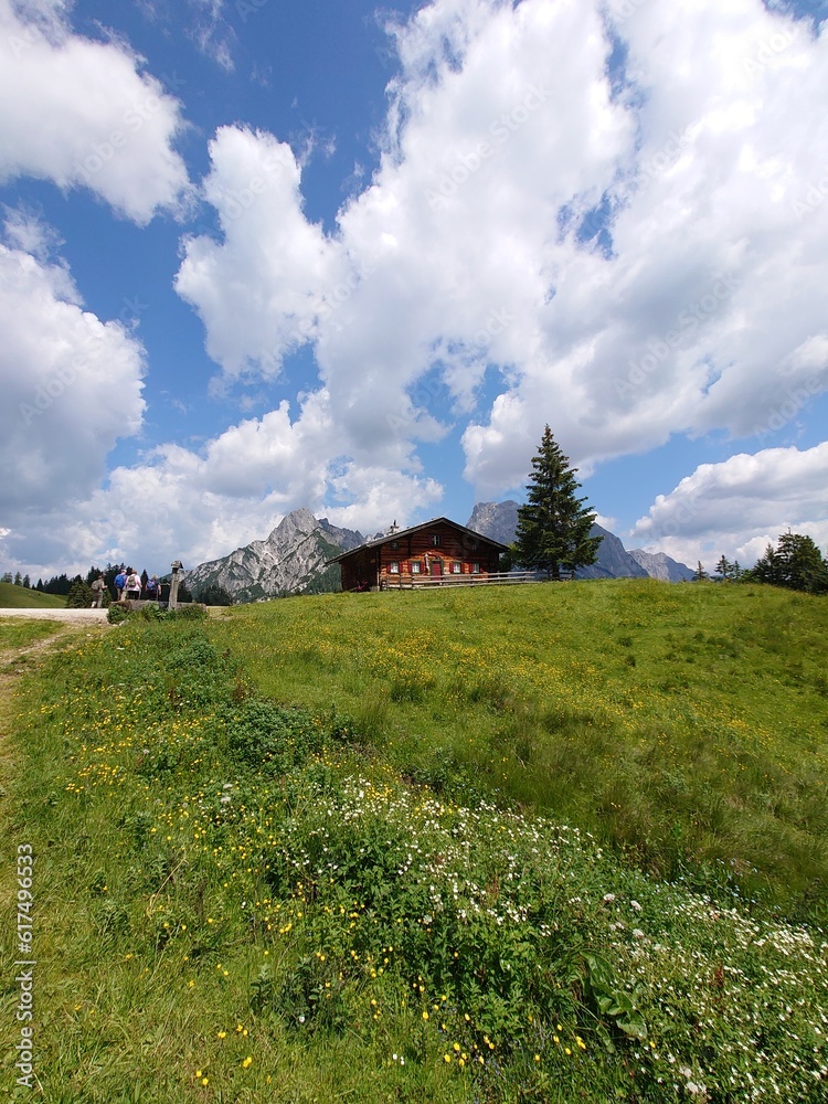 Obraz premium Die Litzlalm