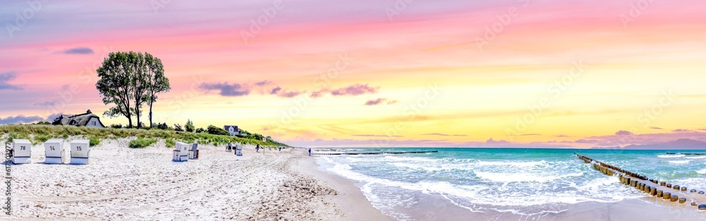 Obraz premium Ahrenshoop, Ostsee, Deutschland 