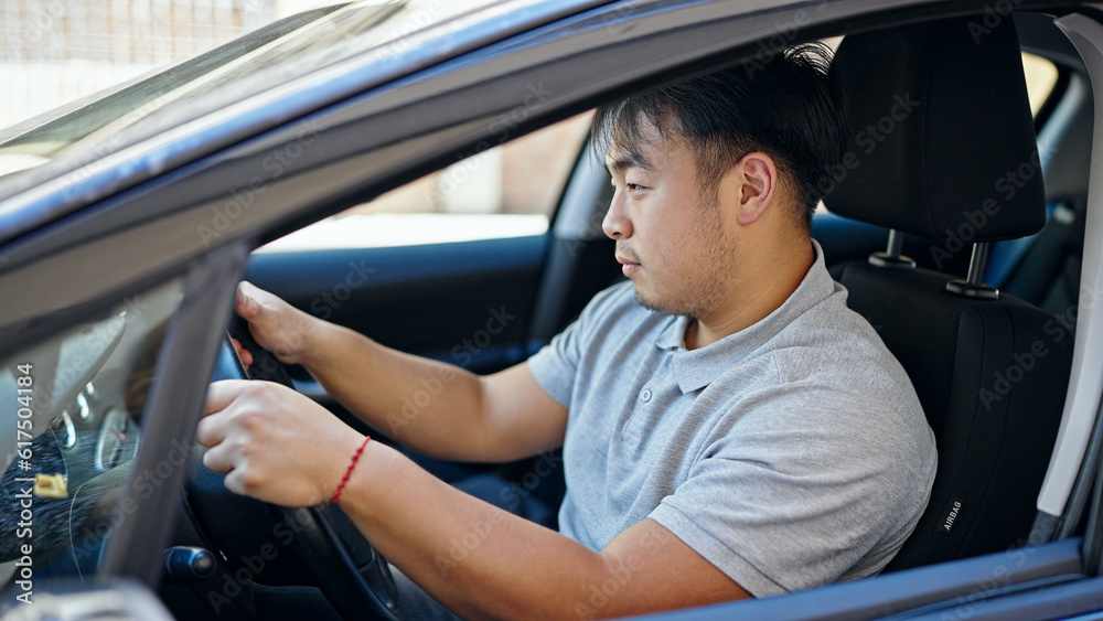 driving car at street driving car at street