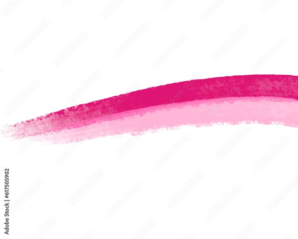Juicy picturesque line in pink on white Juicy picturesque line in pink on white
