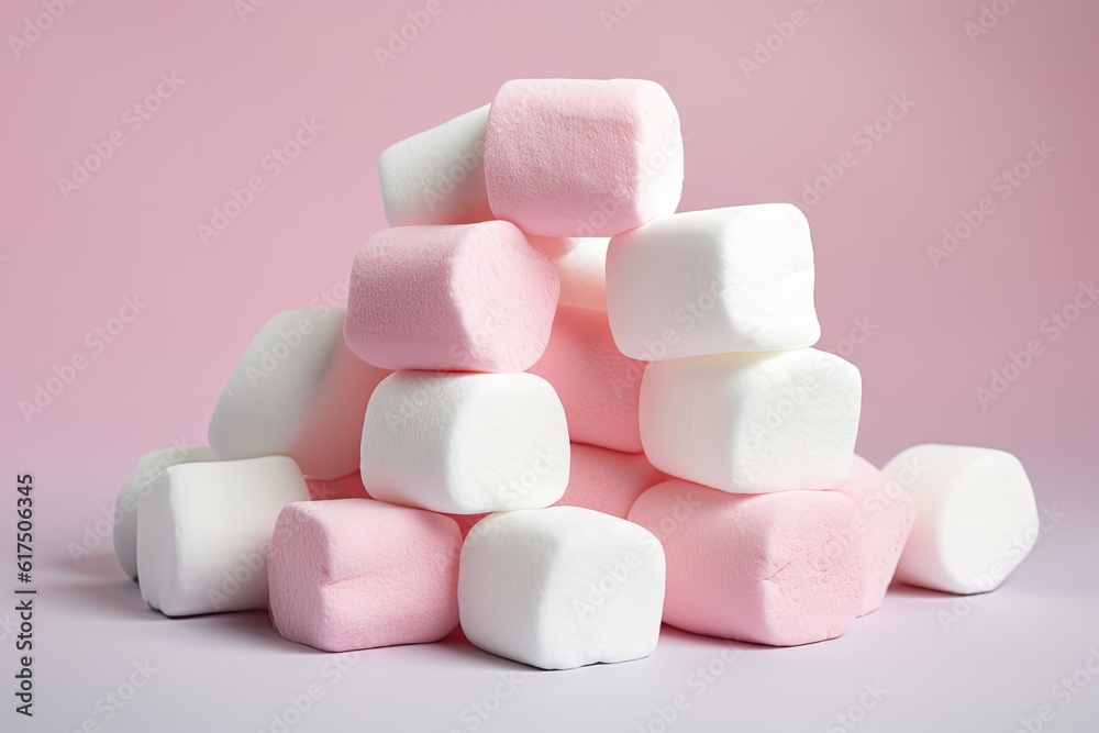 Marshmallow created with Generative AI technology