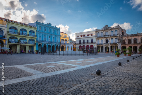 Photography The Plaza Vieja (Old Square)  - Havana, Cuba