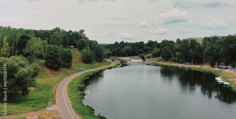 view of the river