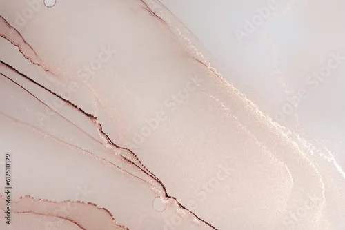 Obraz  z motywem Pastelowe tło abstrakcyjne.  ( Alkohol ink painting fluid ) Oryginalne ręcznie malowane.