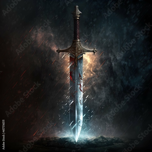 a sword imbued with unspeakable evil 