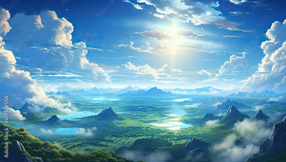 Poster Best Anime Scenery Anime Landscape Hd Anime Streets View Hd Matte  Finish Paper Poster Print 12 x 18 Inch (Multicolor) PB-35489 : Amazon.in:  घर और किचन