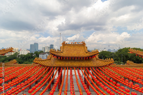 Photography Kuala Lumpur scenic city view from Thean Hou Temple on Robson Heights