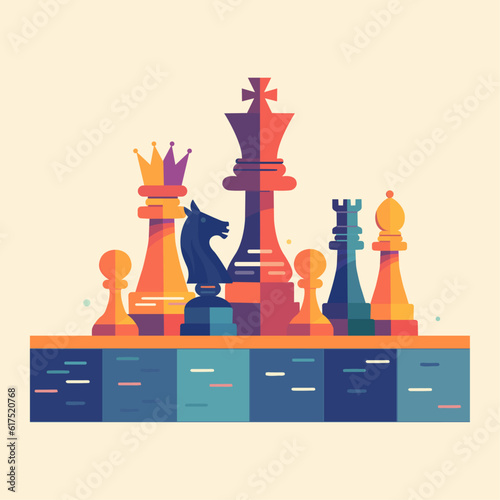 chess vector illustration