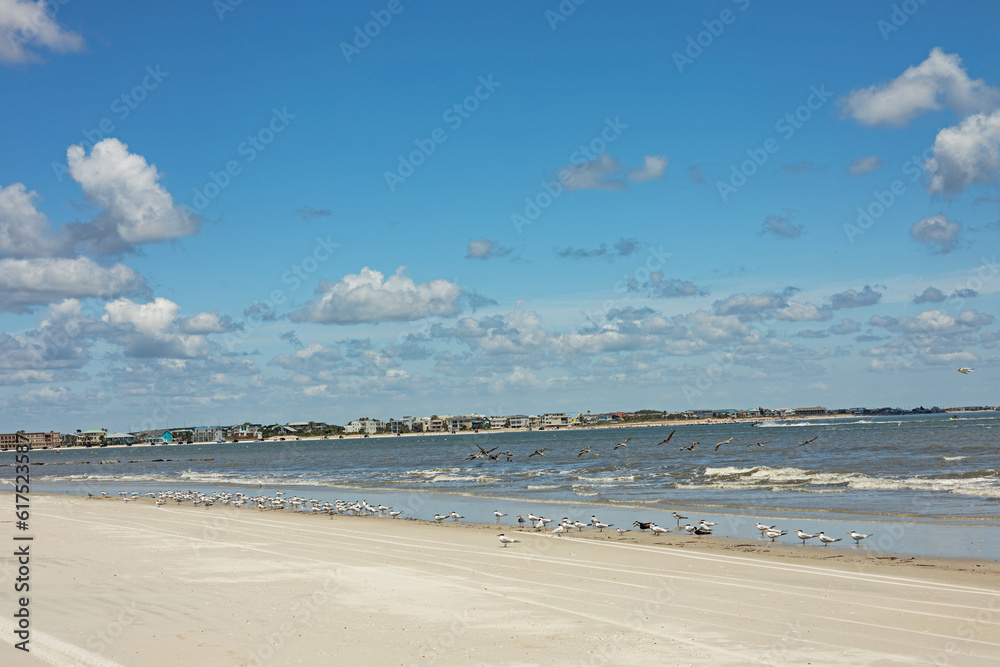 Anastasia beach near Saint Augustine in Florida Anastasia beach near Saint Augustine in Florida
