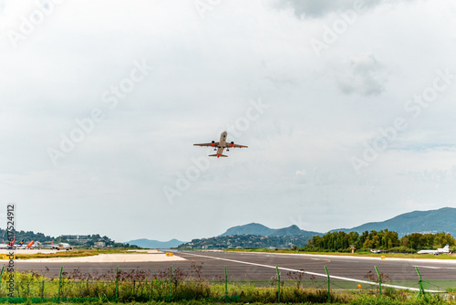 Corfu, Greece airlines on Corfu International Airport