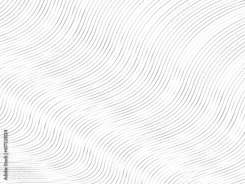 Black color twisted lines abstract background