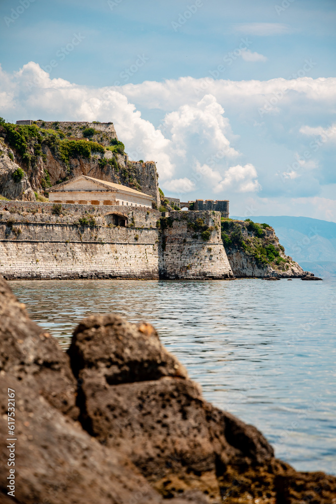 Drastis in the island of Corfu in Greece