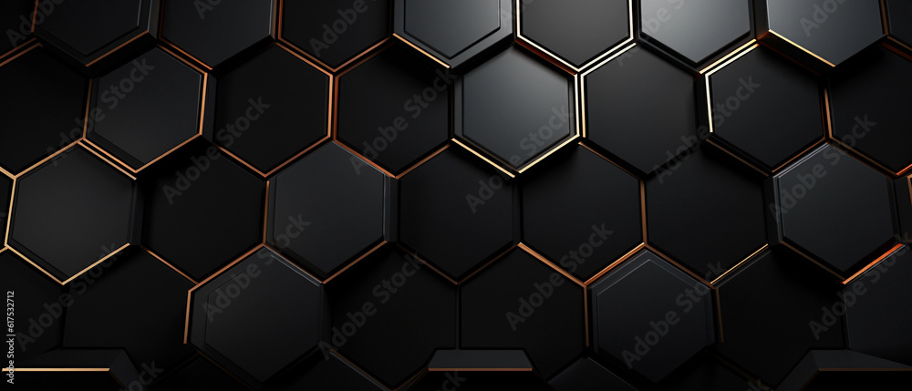 black metalic background with hexagon pattern black metalic background with hexagon pattern