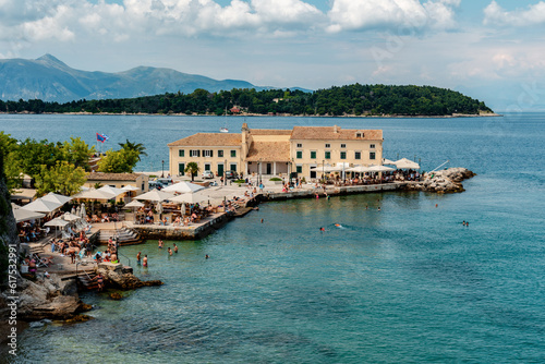 Drastis in the island of Corfu in Greece