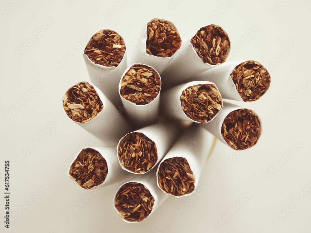 Obraz premium Cigarettes and tobacco products.