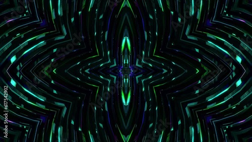Abstract animation multicolor pattern 4K smooth concept