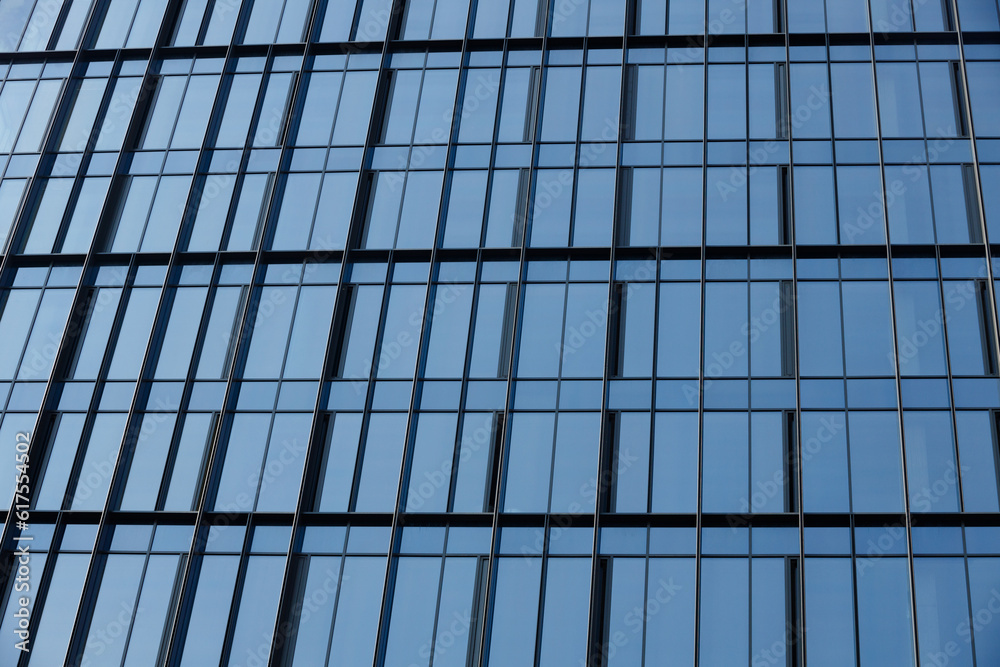 Abstract background from the window of the business center Abstract background from the window of the business center