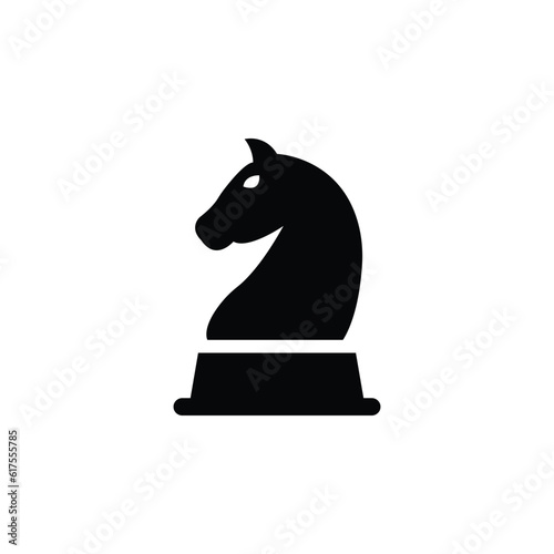 chess horse illustration