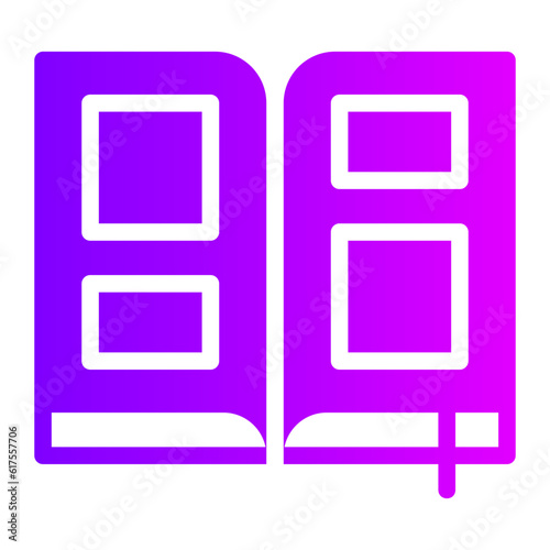 catalogue gradient icon