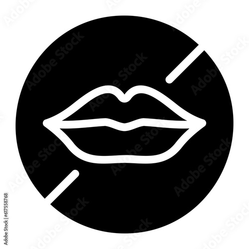 silence glyph icon