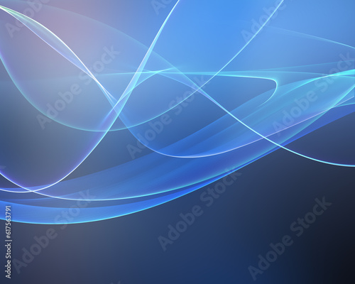 Abstract background of flowing lines