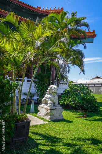 Chinese temple Kanti de Mamao, in Papeete on Tahiti island, french Polynesia photo